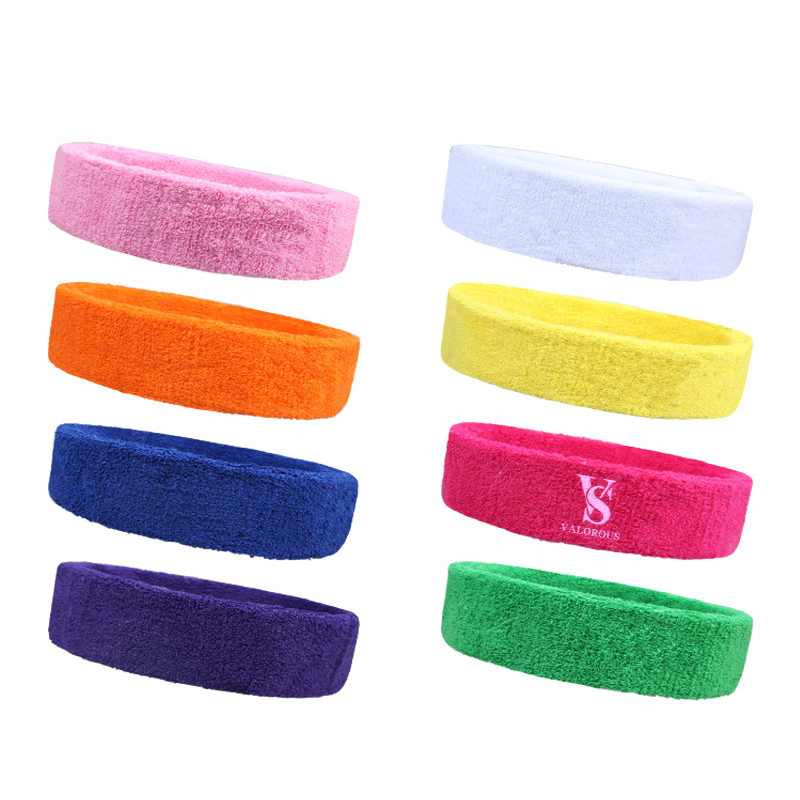 Sport-Stirnband aus Baumwolle