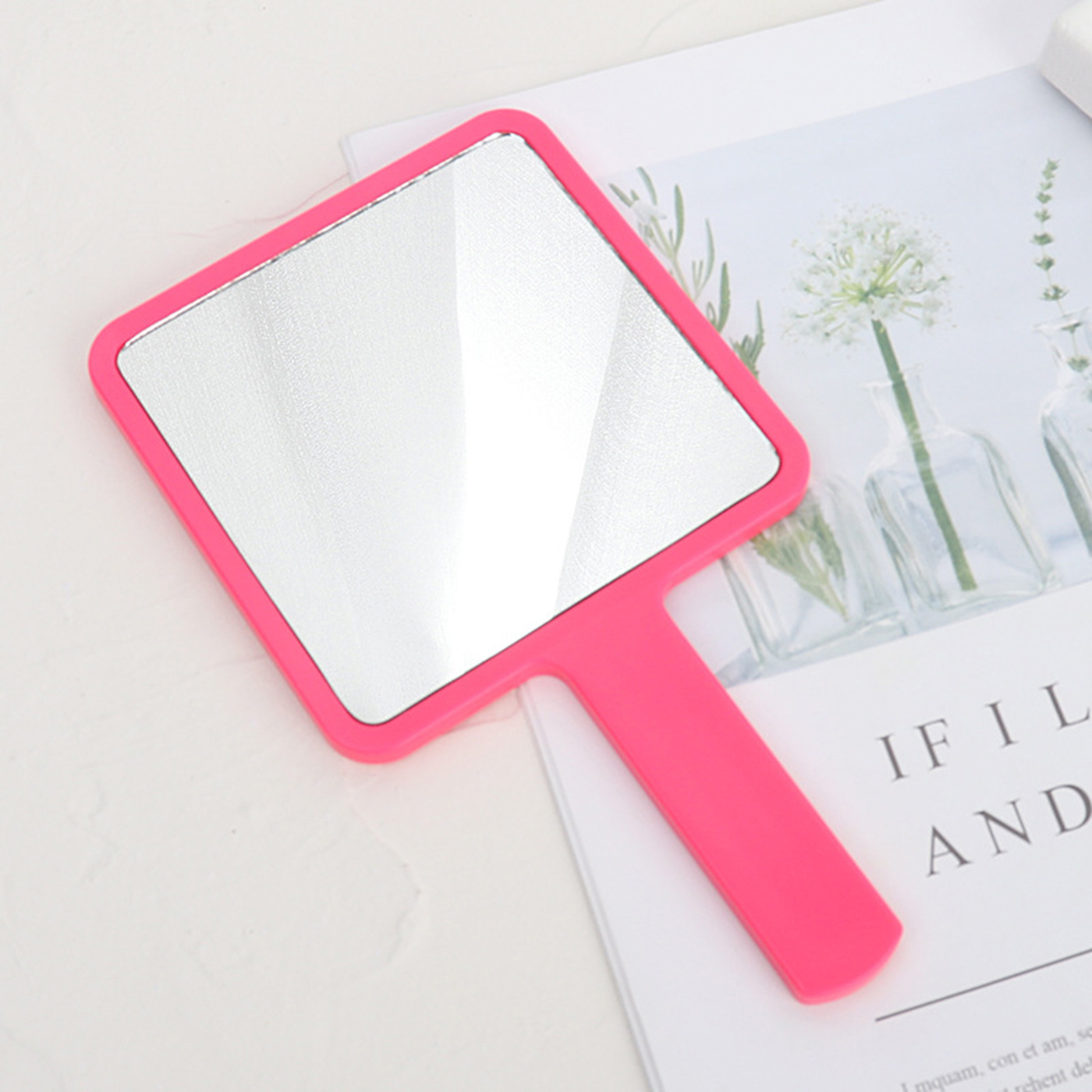 Handheld Square Mirror4