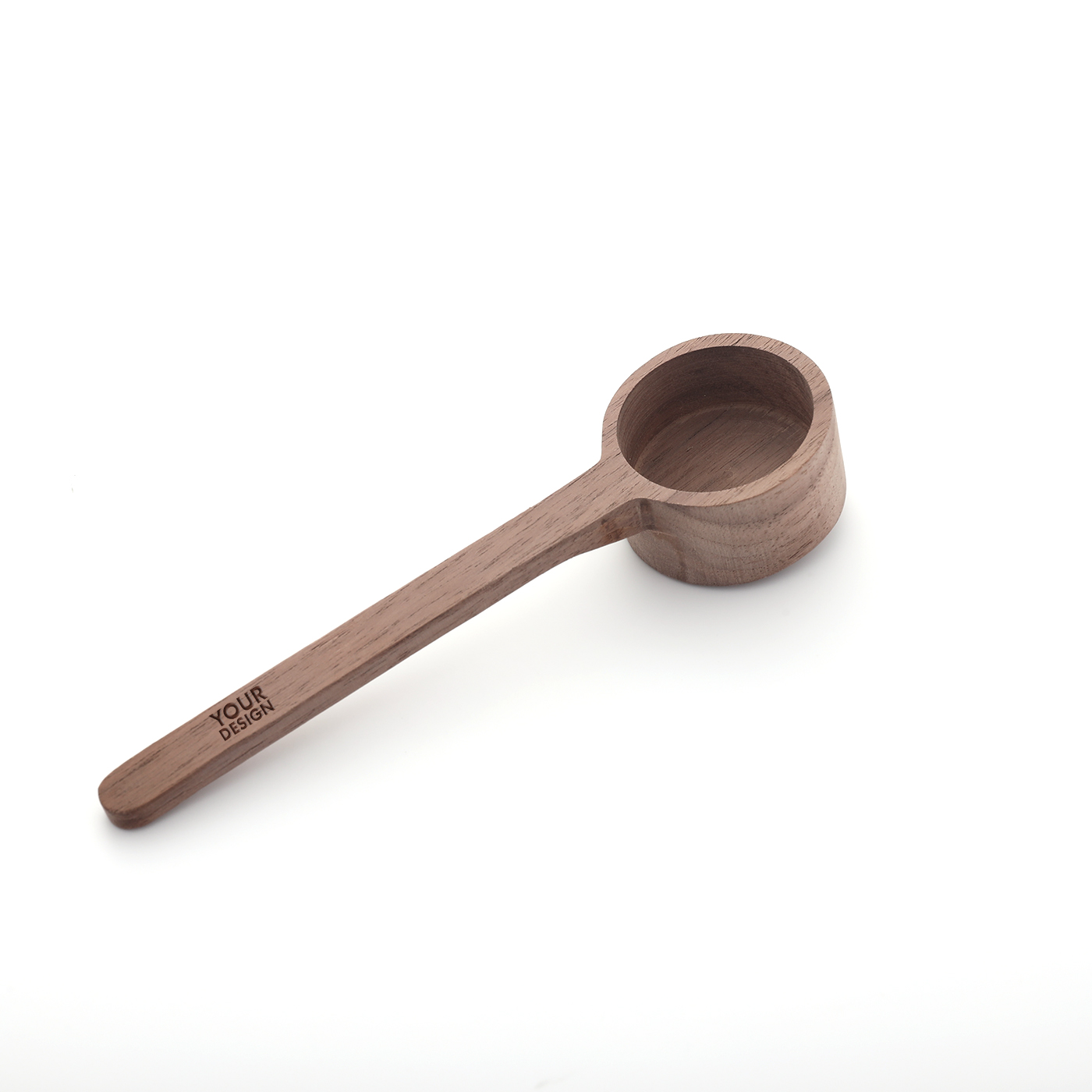 Custom Wooden Coffee Ground Spoon1