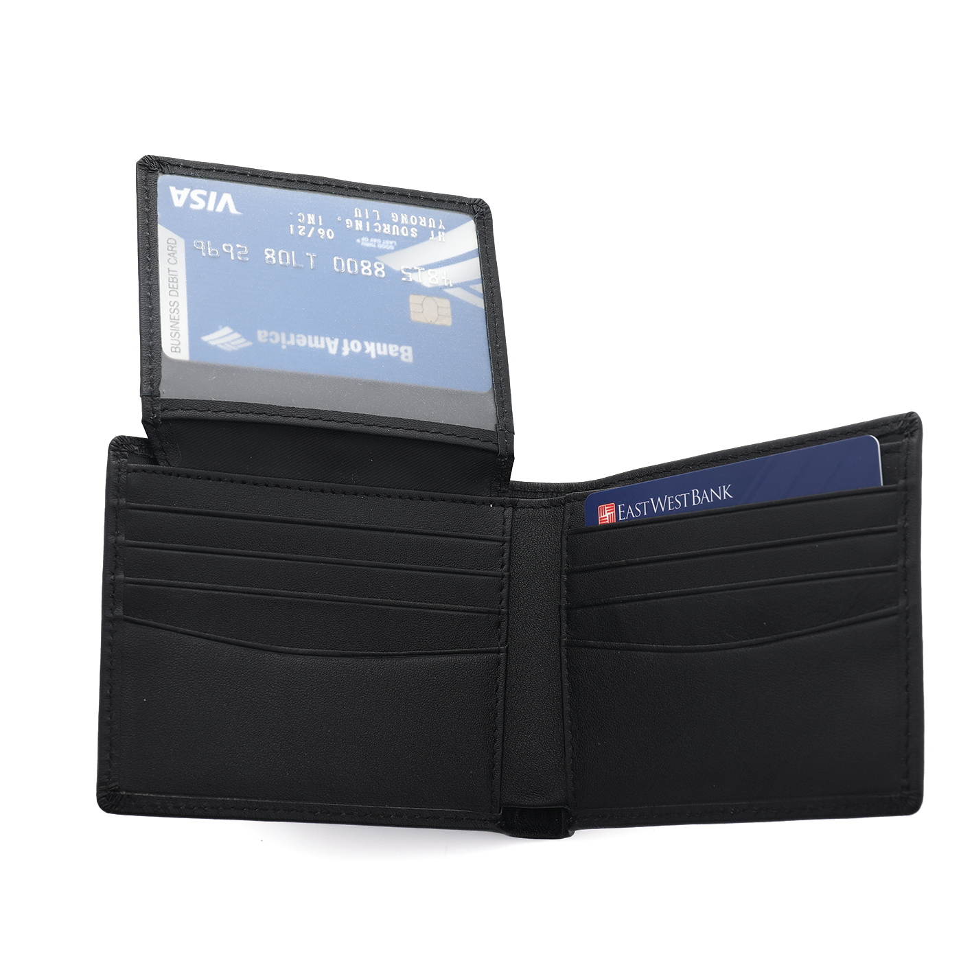 Custom Men‘s Genuine Leather Wallet2