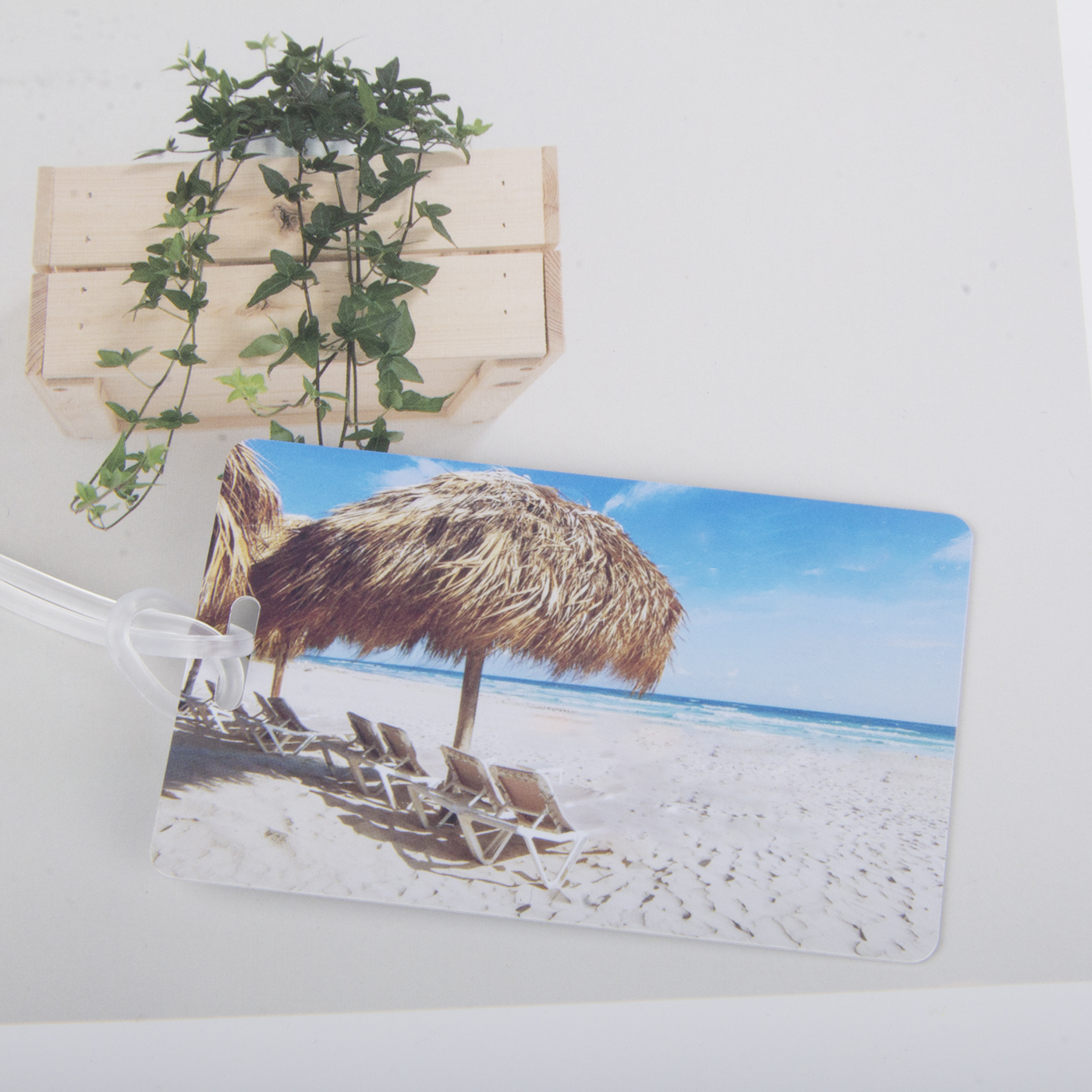 Custom PVC Waterproof Luggage Tag1