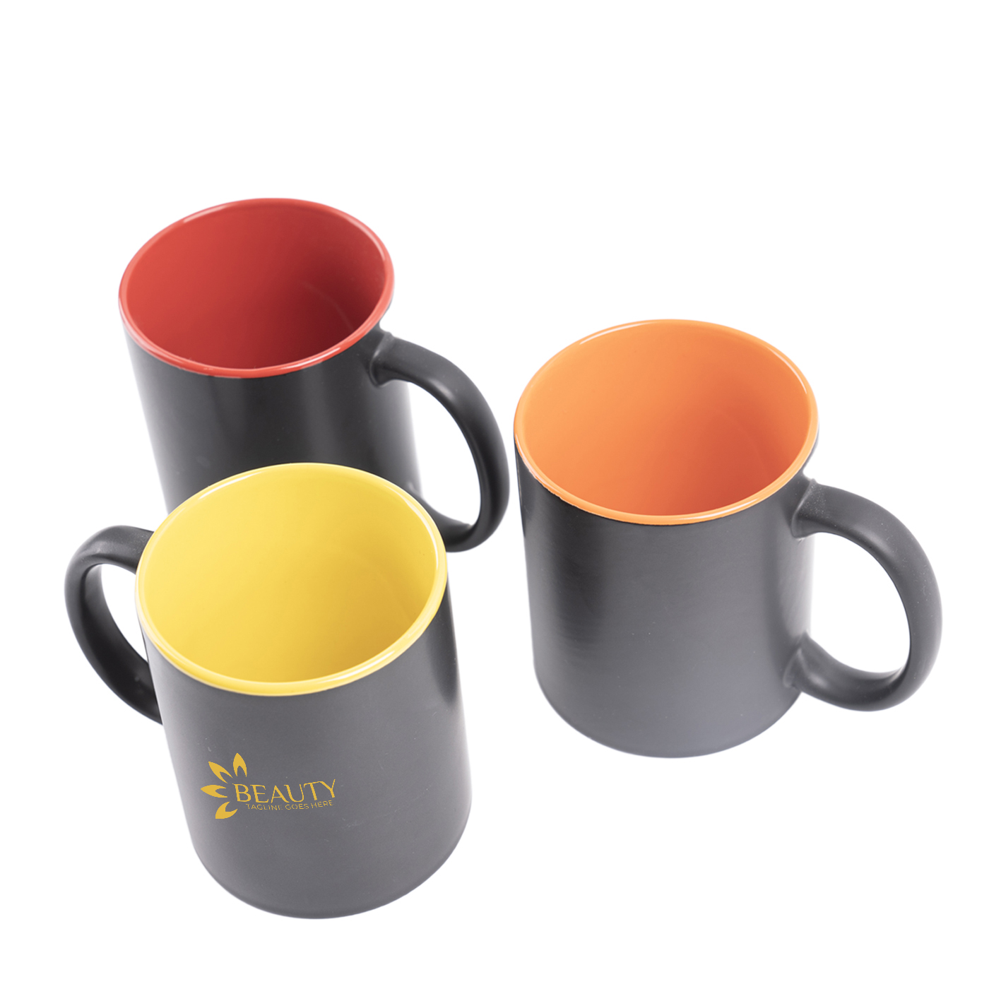 Custom 11 oz. Two Tone Ceramic Coffee Mug1