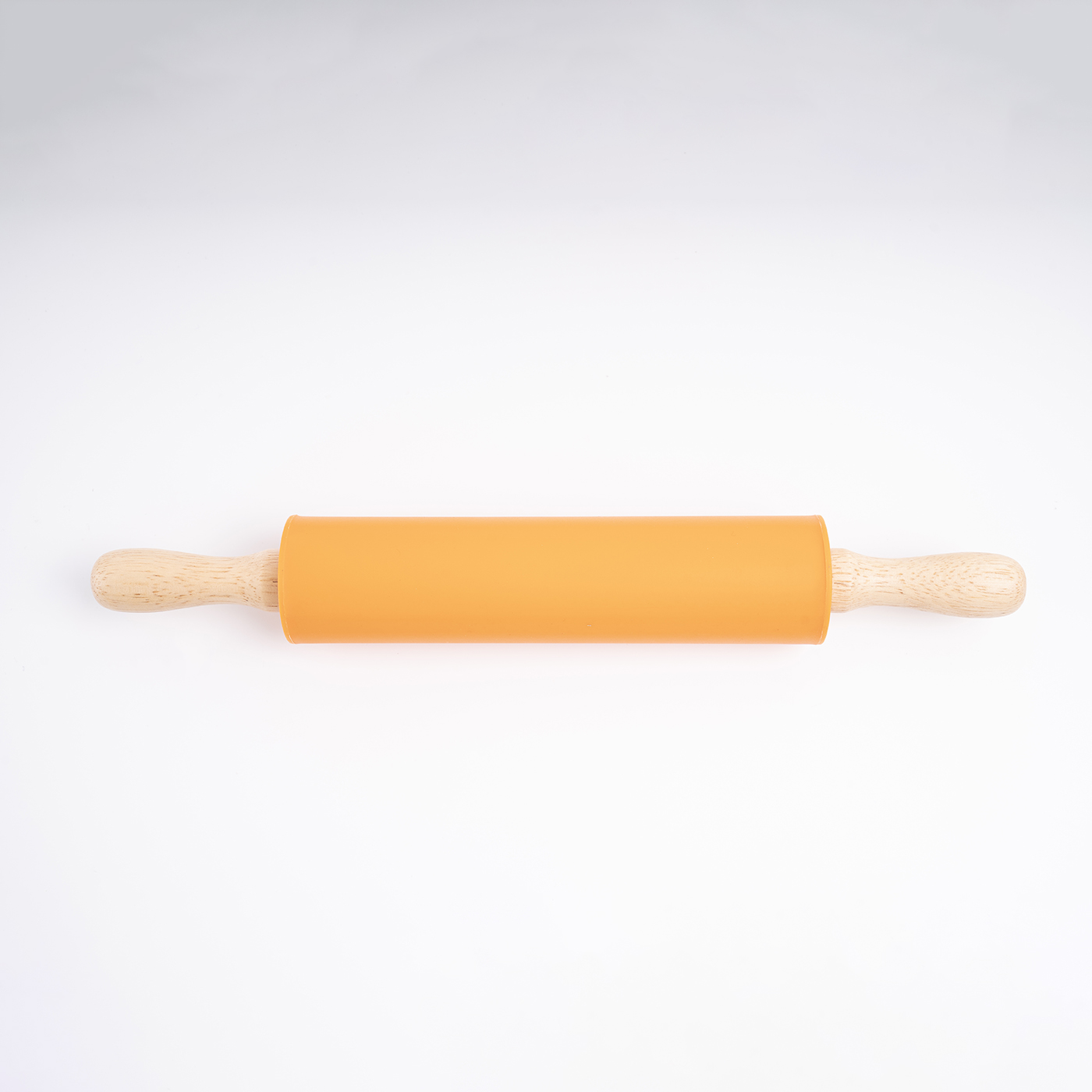 Custom Silicone Rolling Pin With Wooden Handle2