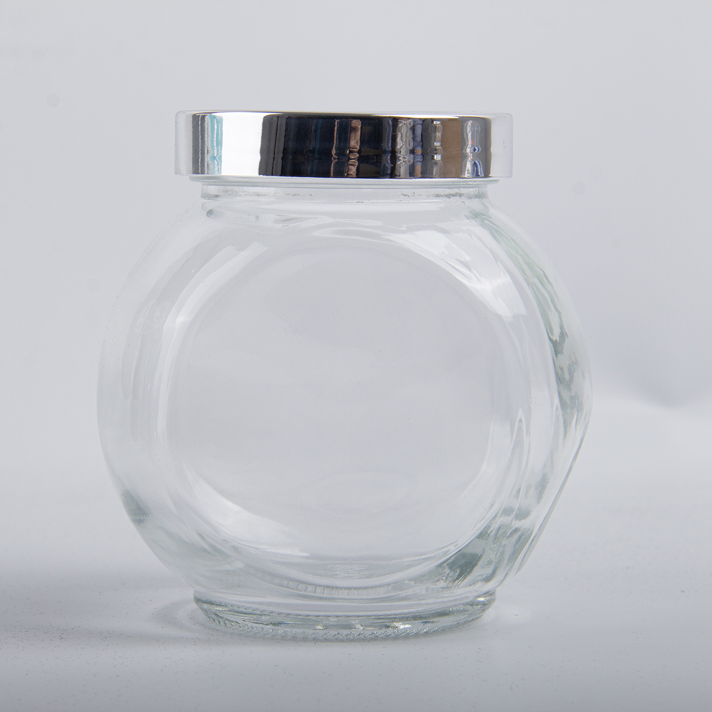 180ml Flat Drum Glass Jar2