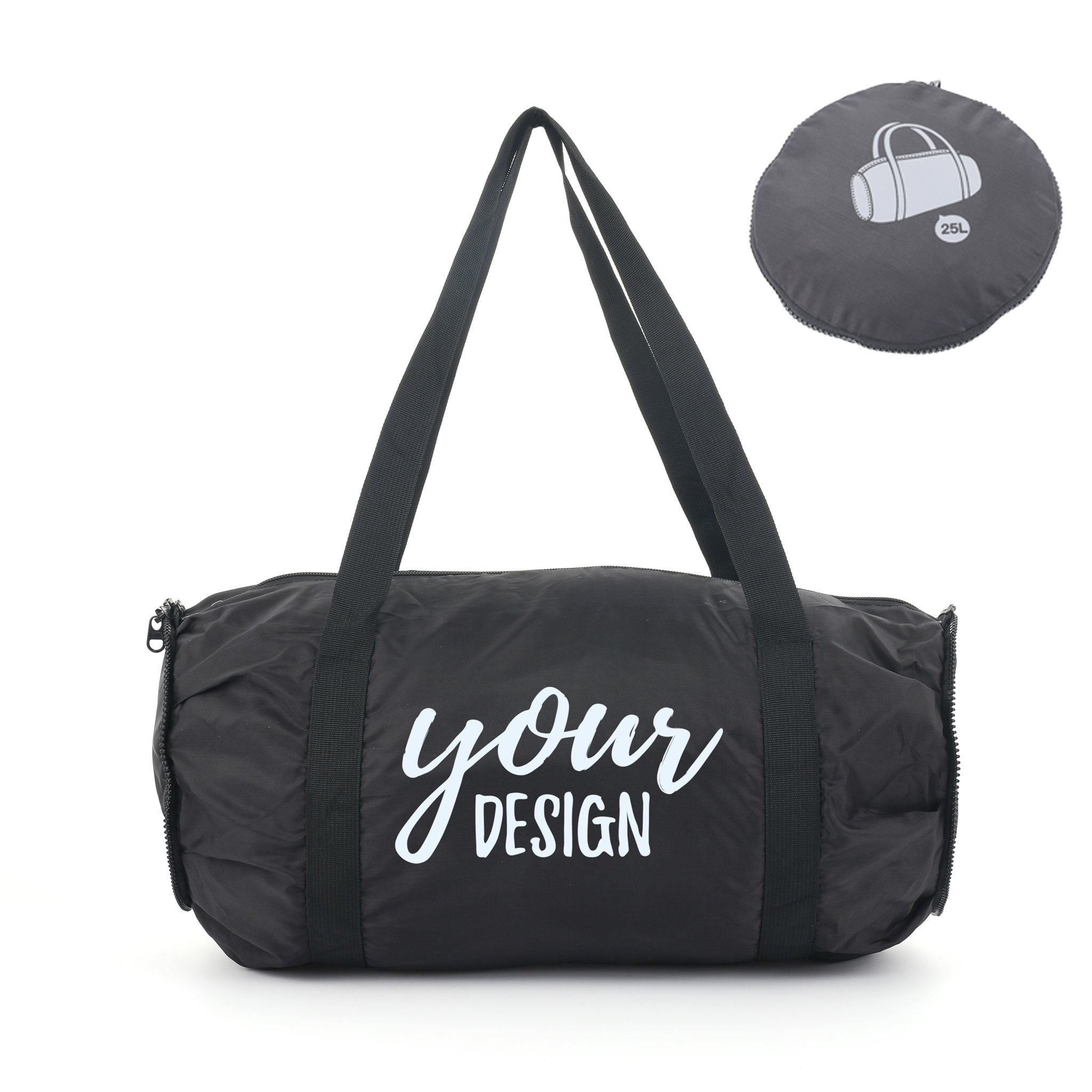 Custom Large Foldable Duffel Bag1