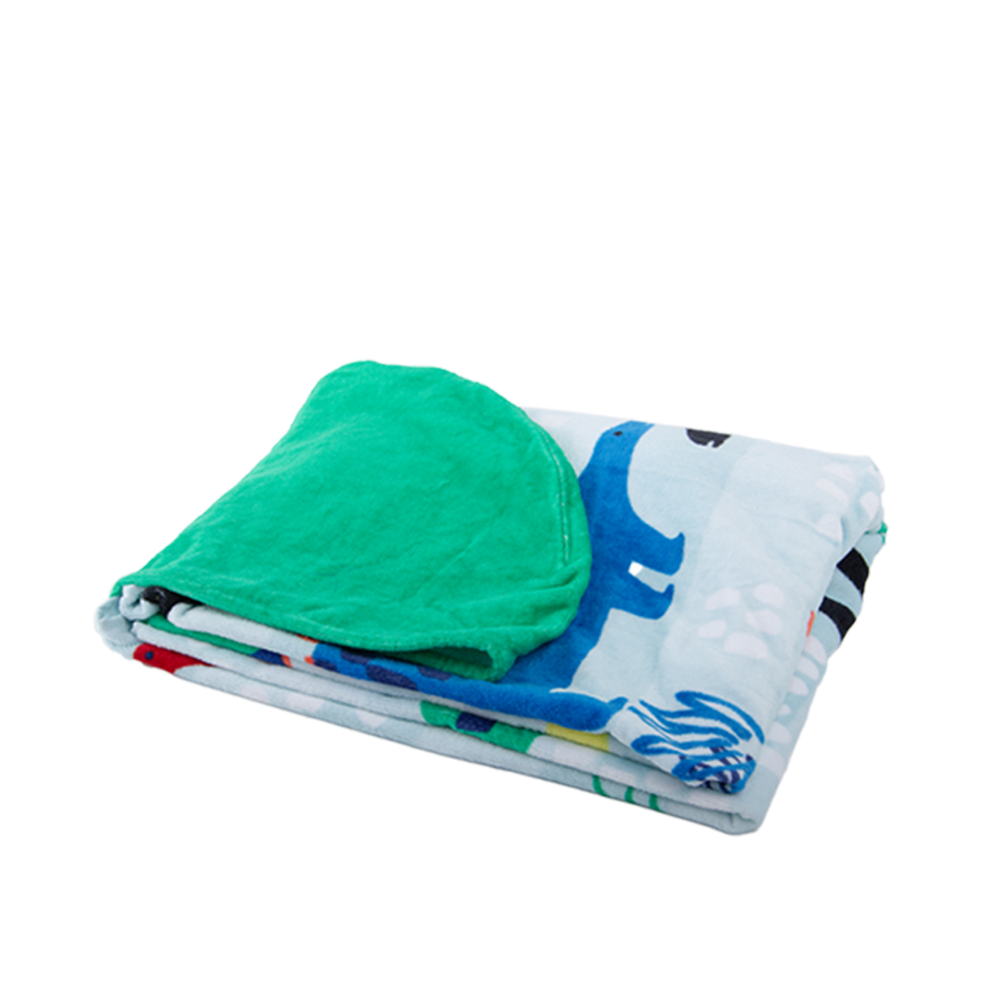 Kids Hooded Cotton Beach Towel2