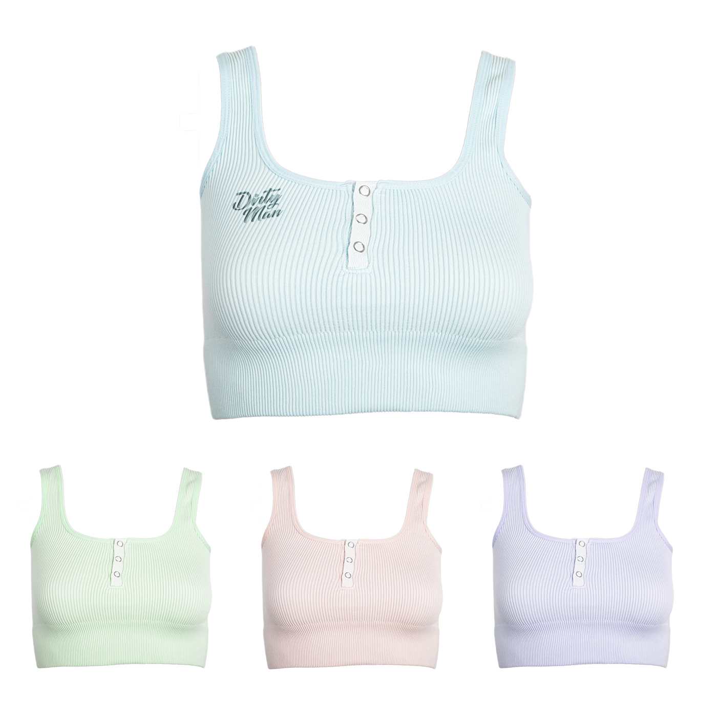 Tanktop, abgeschnitten, Damen