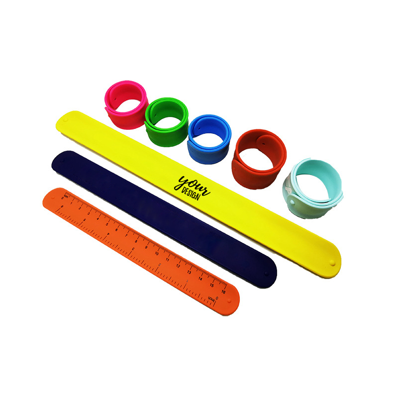 Promotional Customized Silicone Slap Bracelet