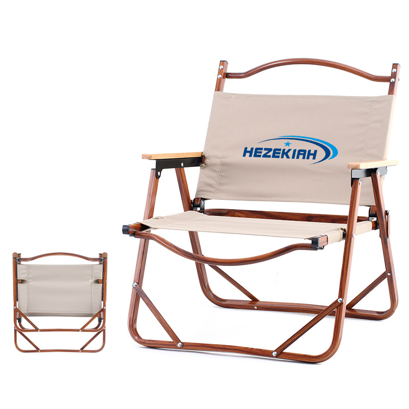 Klappstuhl, Holzmaserung, tragbar, Outdoor