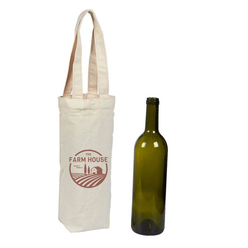 Wein-Einkaufstasche, Canvas