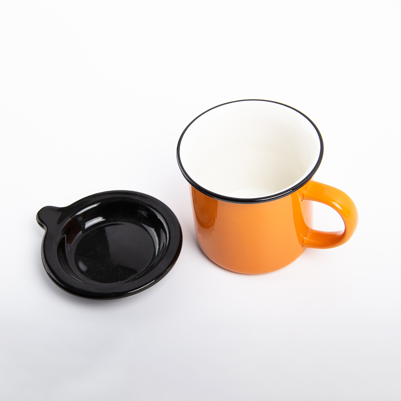 13 oz. Ceramic Campfire Mug With Lid2