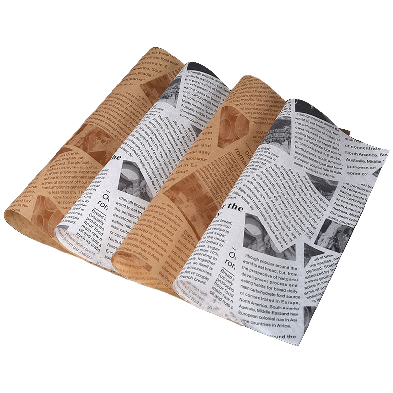 Backpapier, bedruckt, individuell