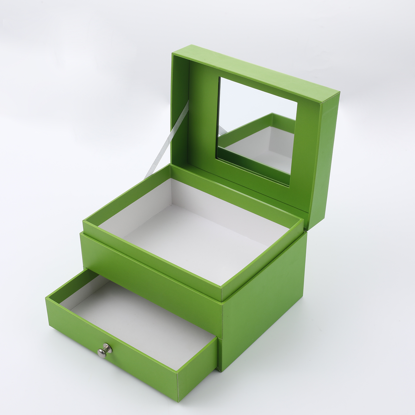 2 Layers Jewellery Box With Mirror2