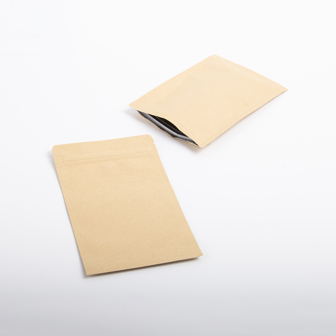 Custom Small Ziplock Kraft Paper Bag3