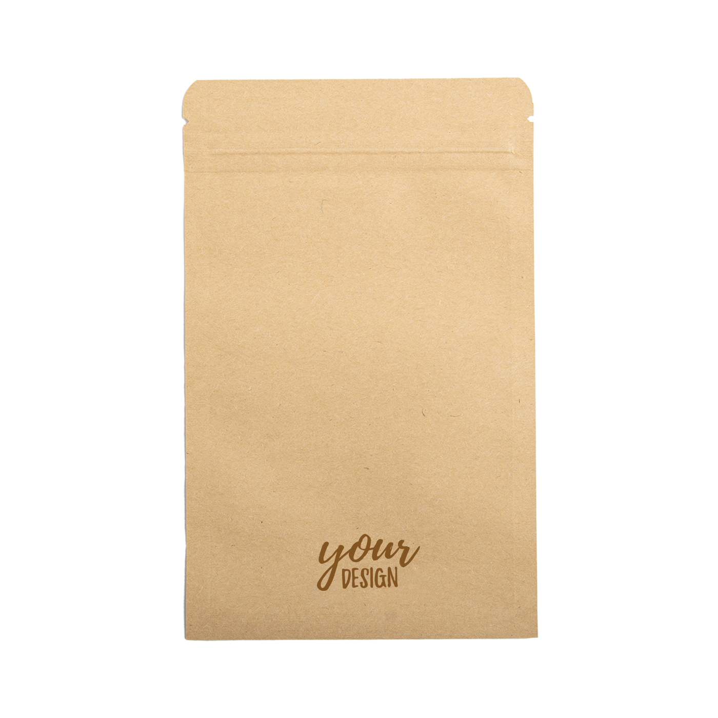 Custom Small Ziplock Kraft Paper Bag2