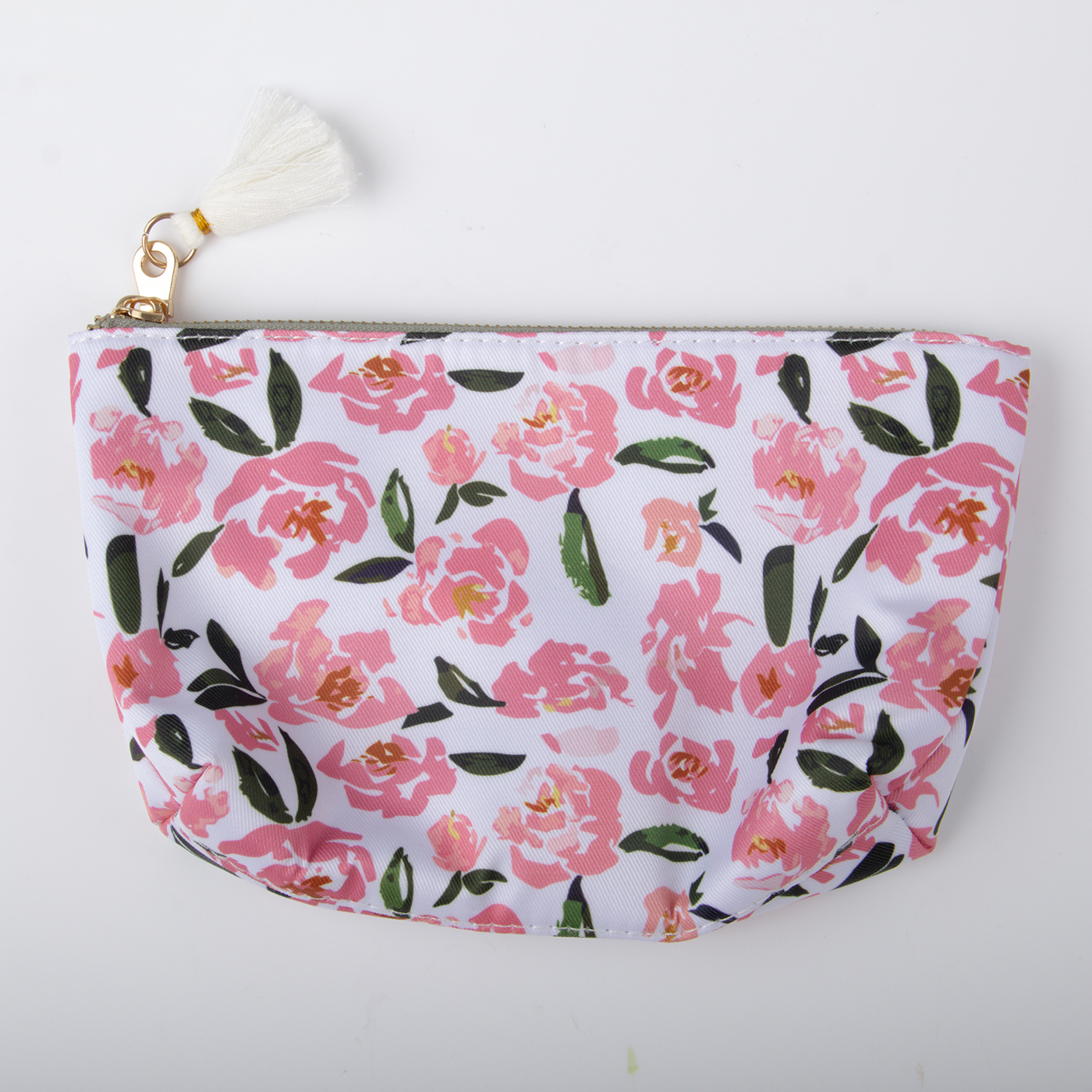 Custom Cosmetic Pouch Bag With Tassel Zipper3