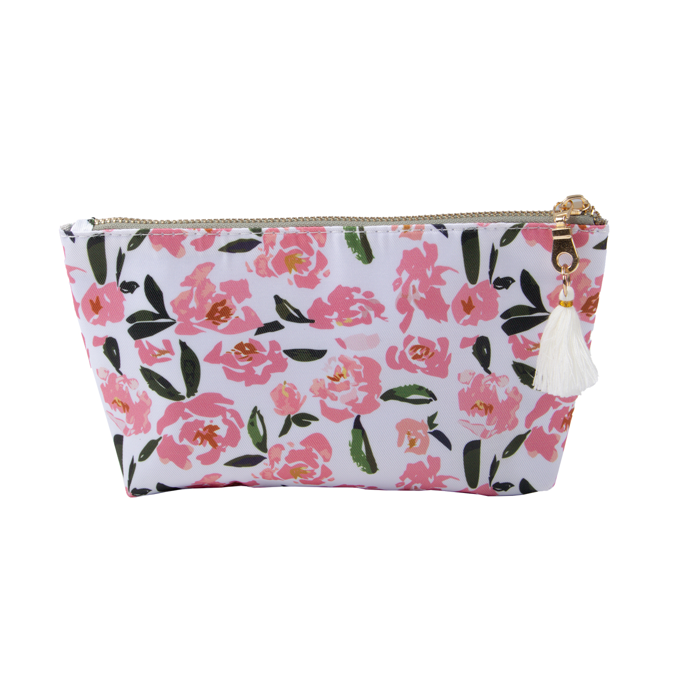 Custom Cosmetic Pouch Bag With Tassel Zipper1