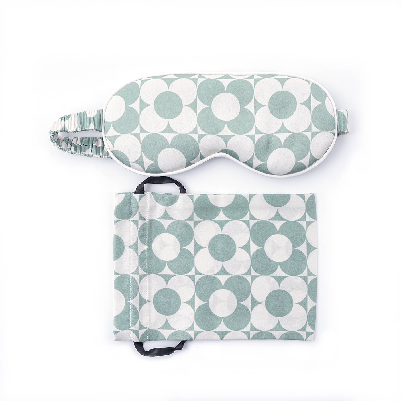 Simulation Silk Eye Mask With Drawstring Bag