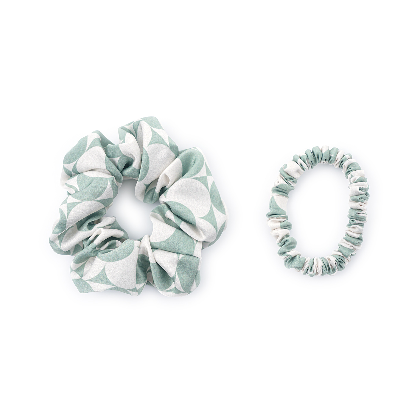 Silk Hair Scrunchie Set