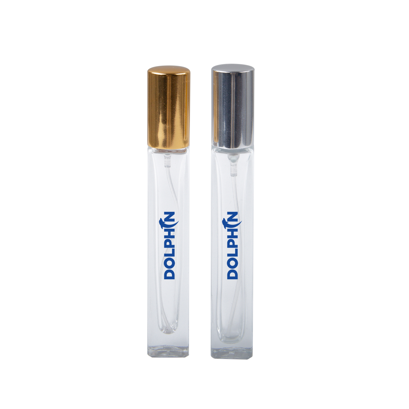 Sprühflasche, quadratisch, 10 ml, bedruckt