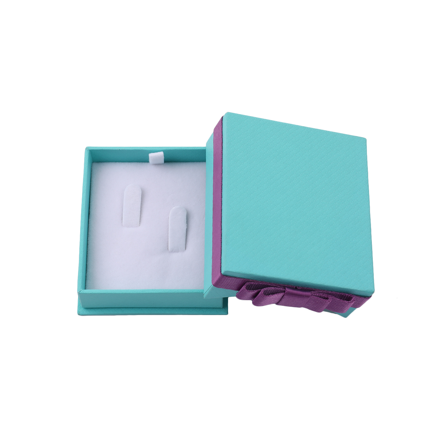 Geschenkverpackungsbox, Schleifenohrringe, individuell