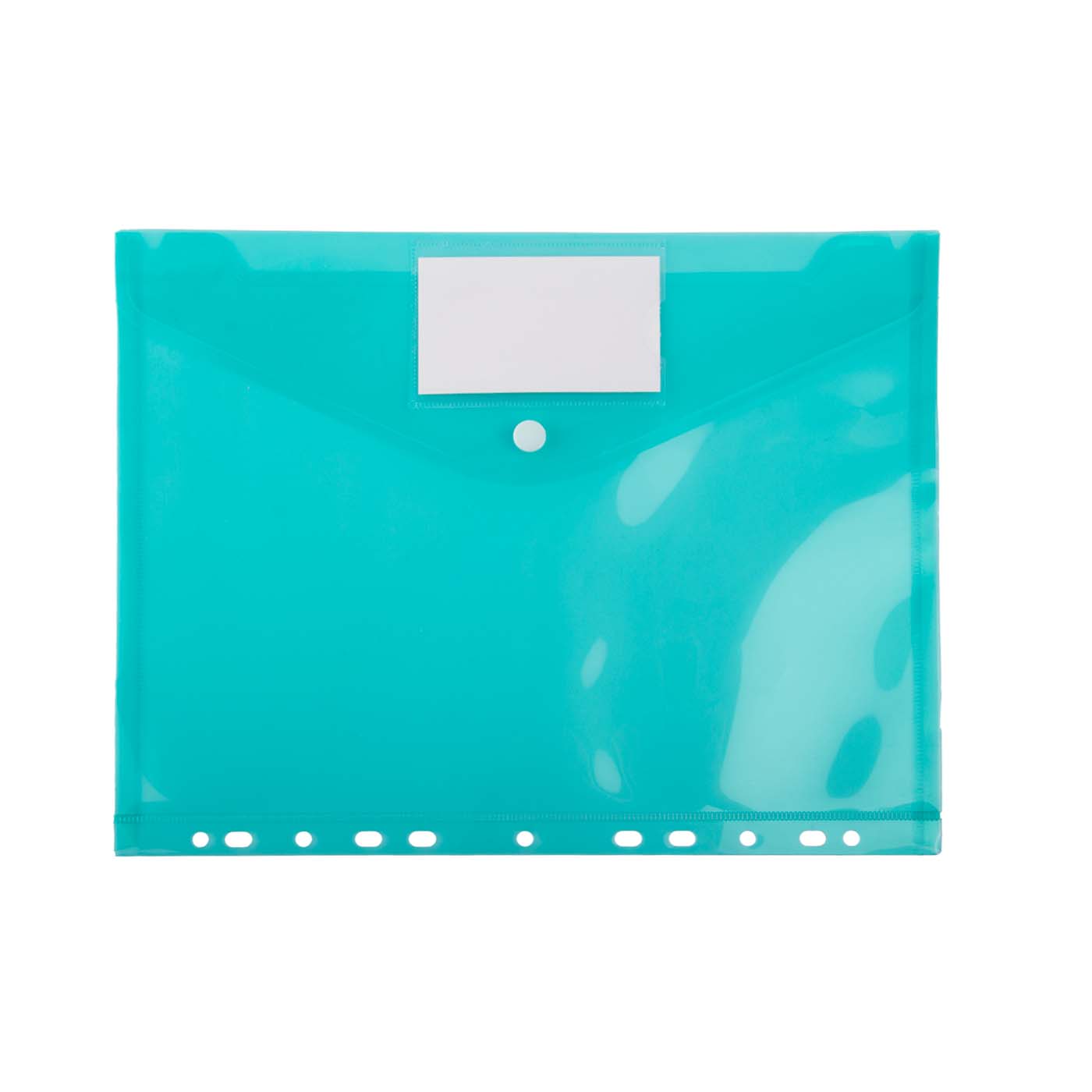 11 Holes Clear Document Wallet1