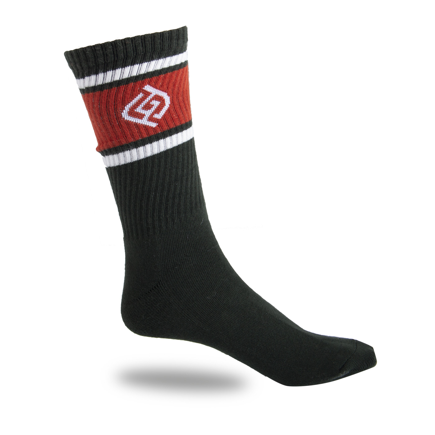 Customized Striped Crew Socks