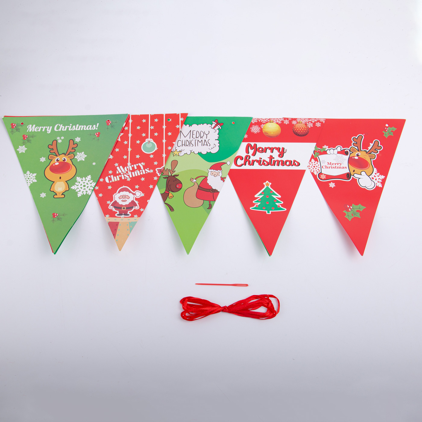 Custom Paper Pennant Banner2