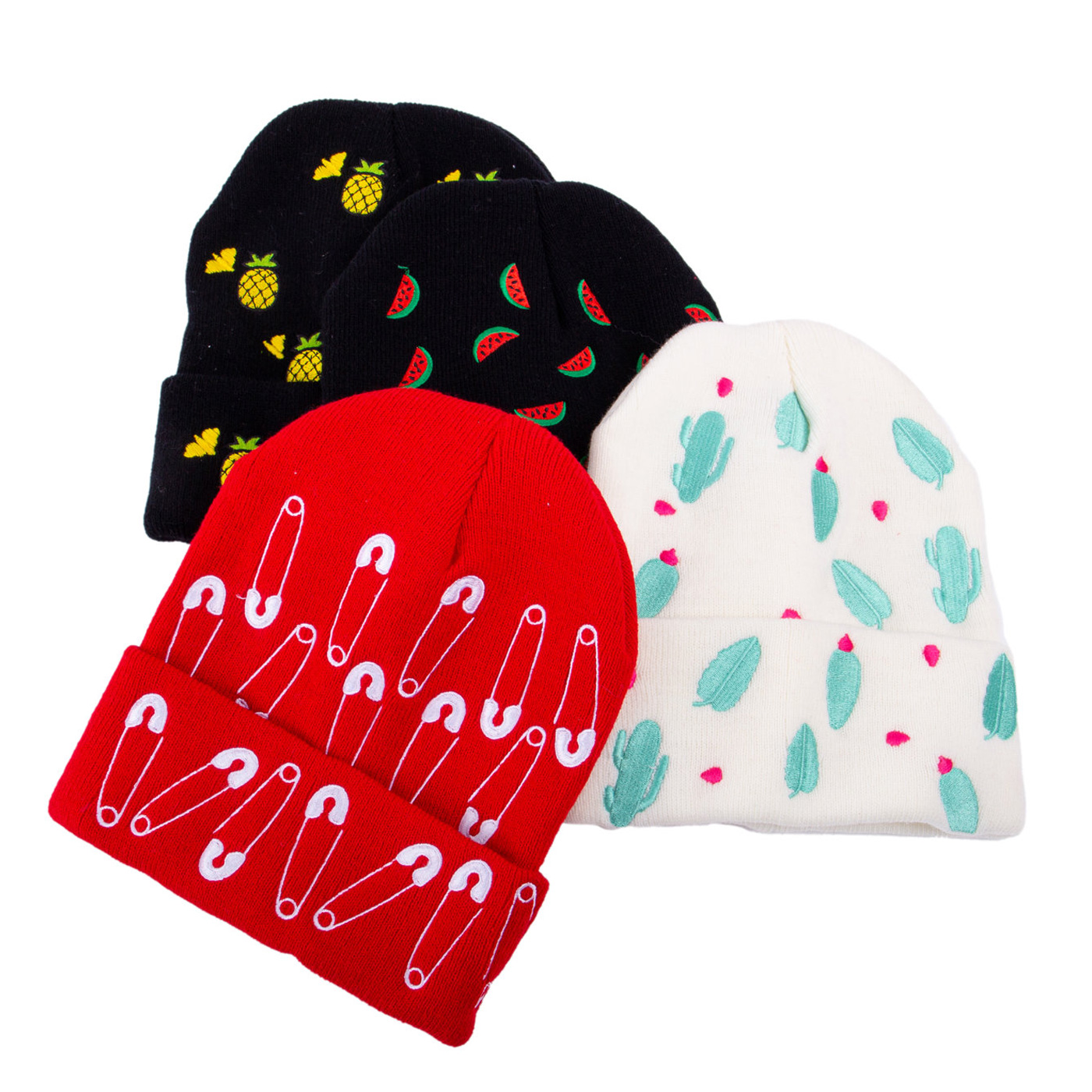 Cute Design Cuffed Beanie