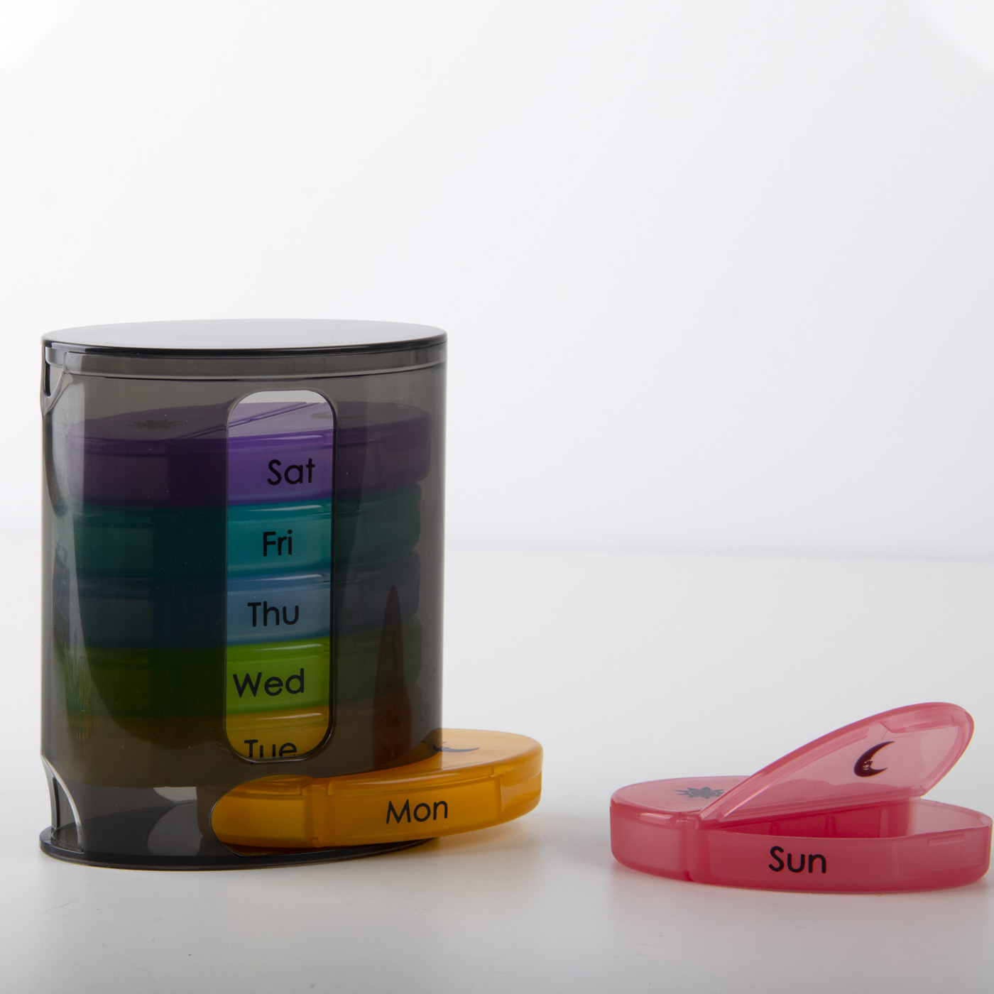 Portable Stackable 7 Day Pill Box Case 4