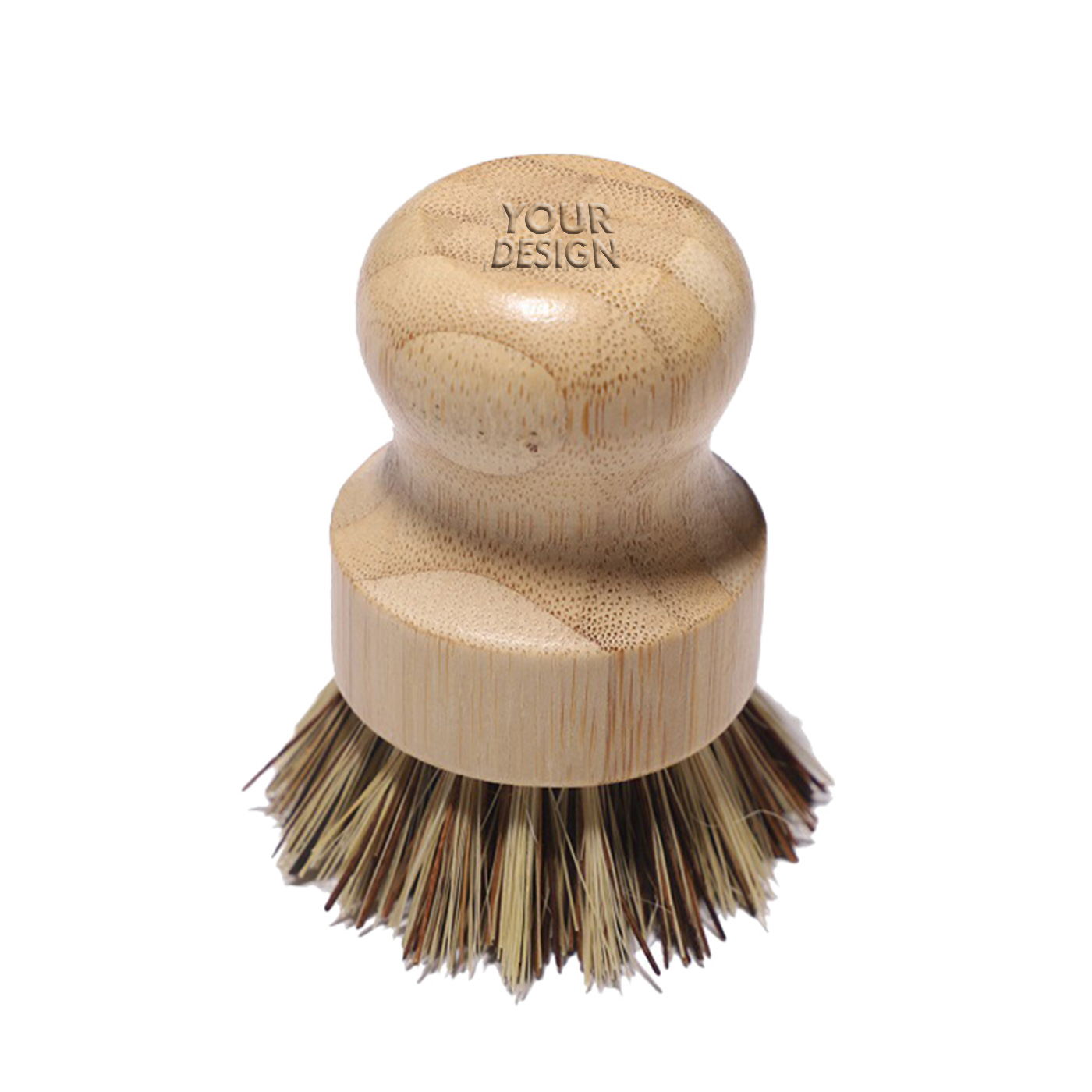 Custom Bamboo Kitchen Cleaning Brush1