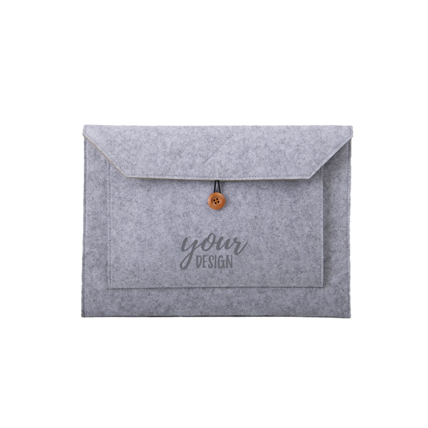 Personalized Felt Laptop Slim Bag1