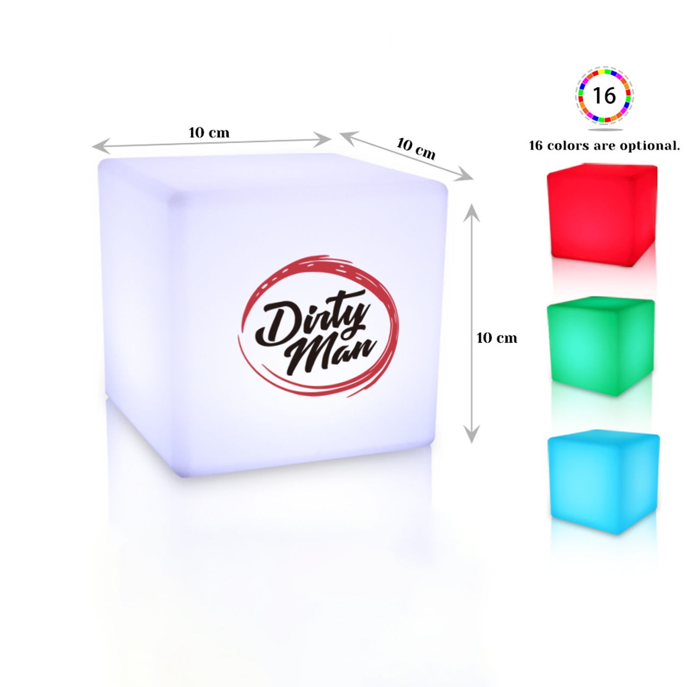 Custom LED Glowing Cube Box