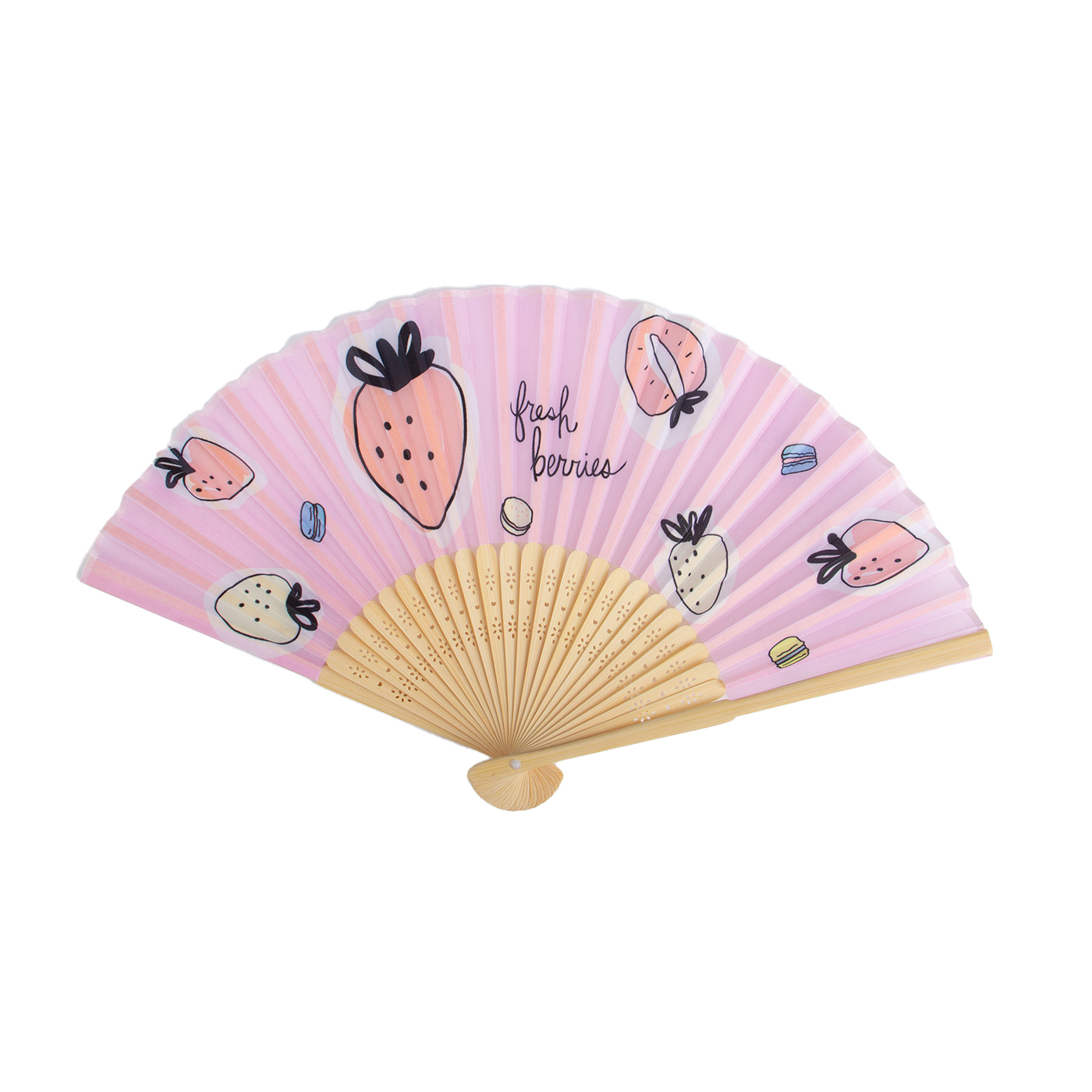 Custom Polyester Folding Fan2