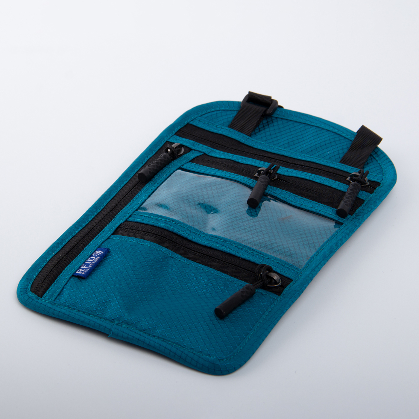 Travel Neck Wallet With RFID Blocking3