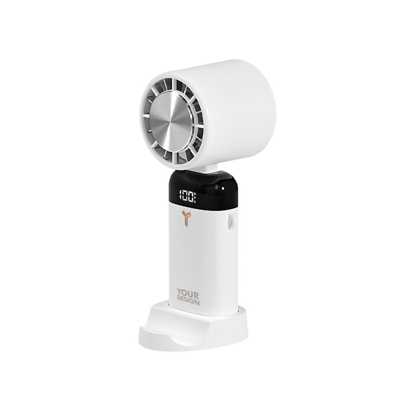 Refrigeration Handheld Fan With Phone Holder1