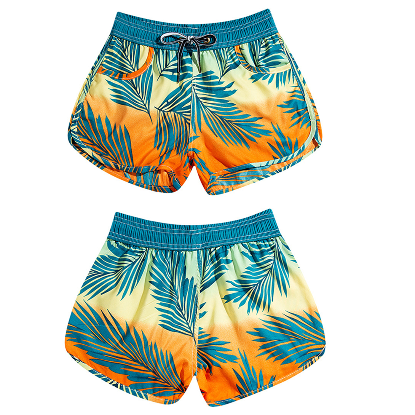 Strandshorts, Damen, schnell trocknend, individuell