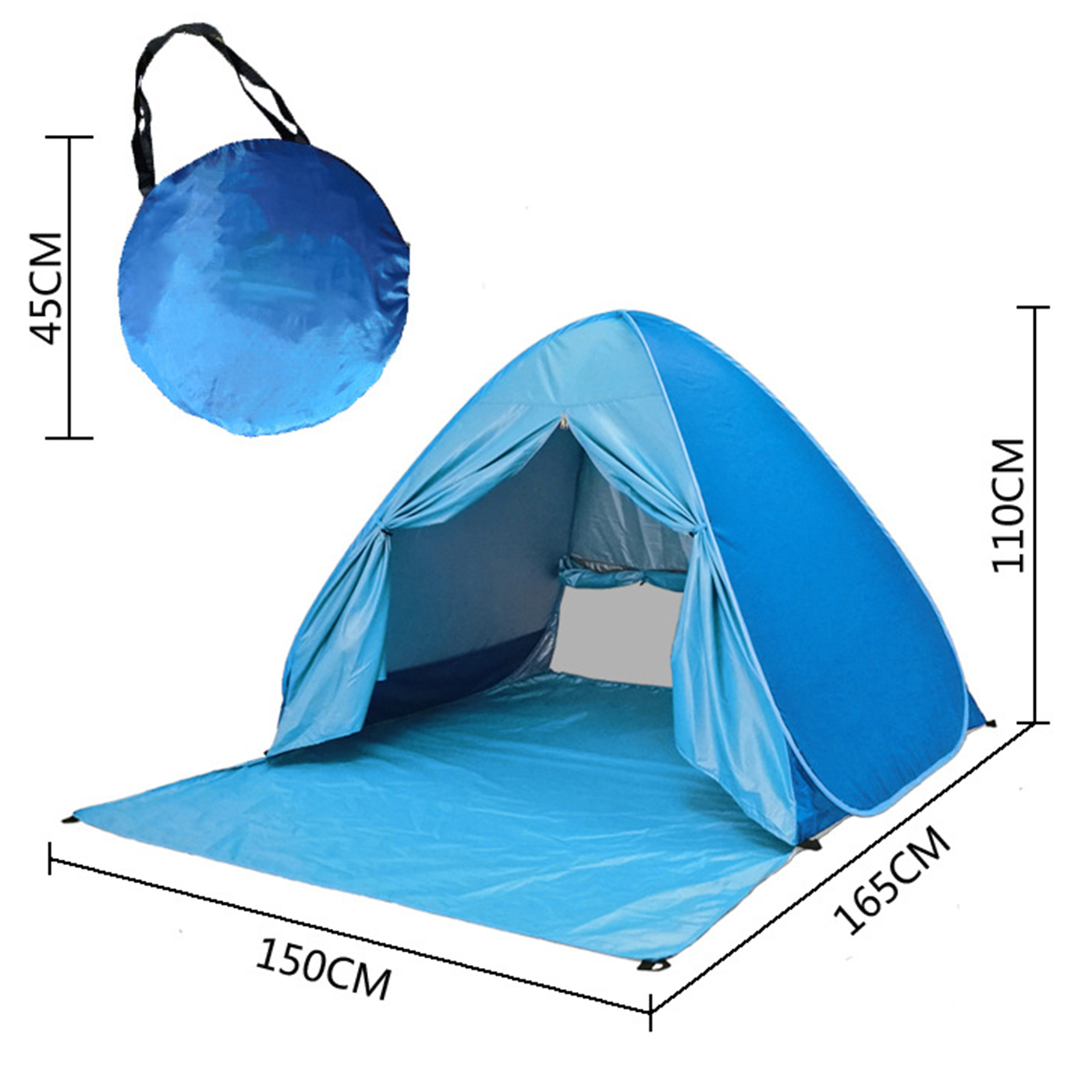 Pop Up Beach Tent1