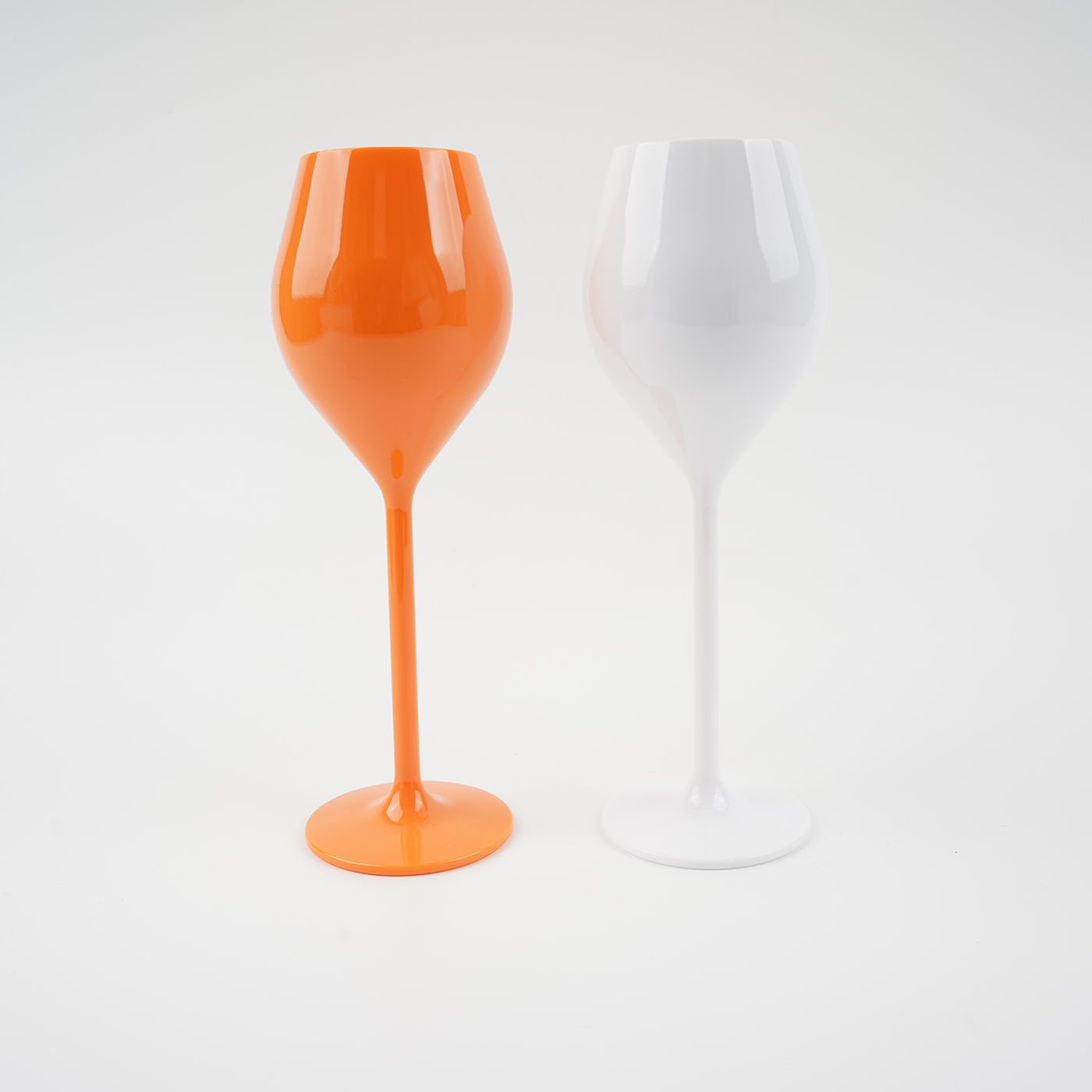 4.5 oz. PS Plastic Champagne Glass3