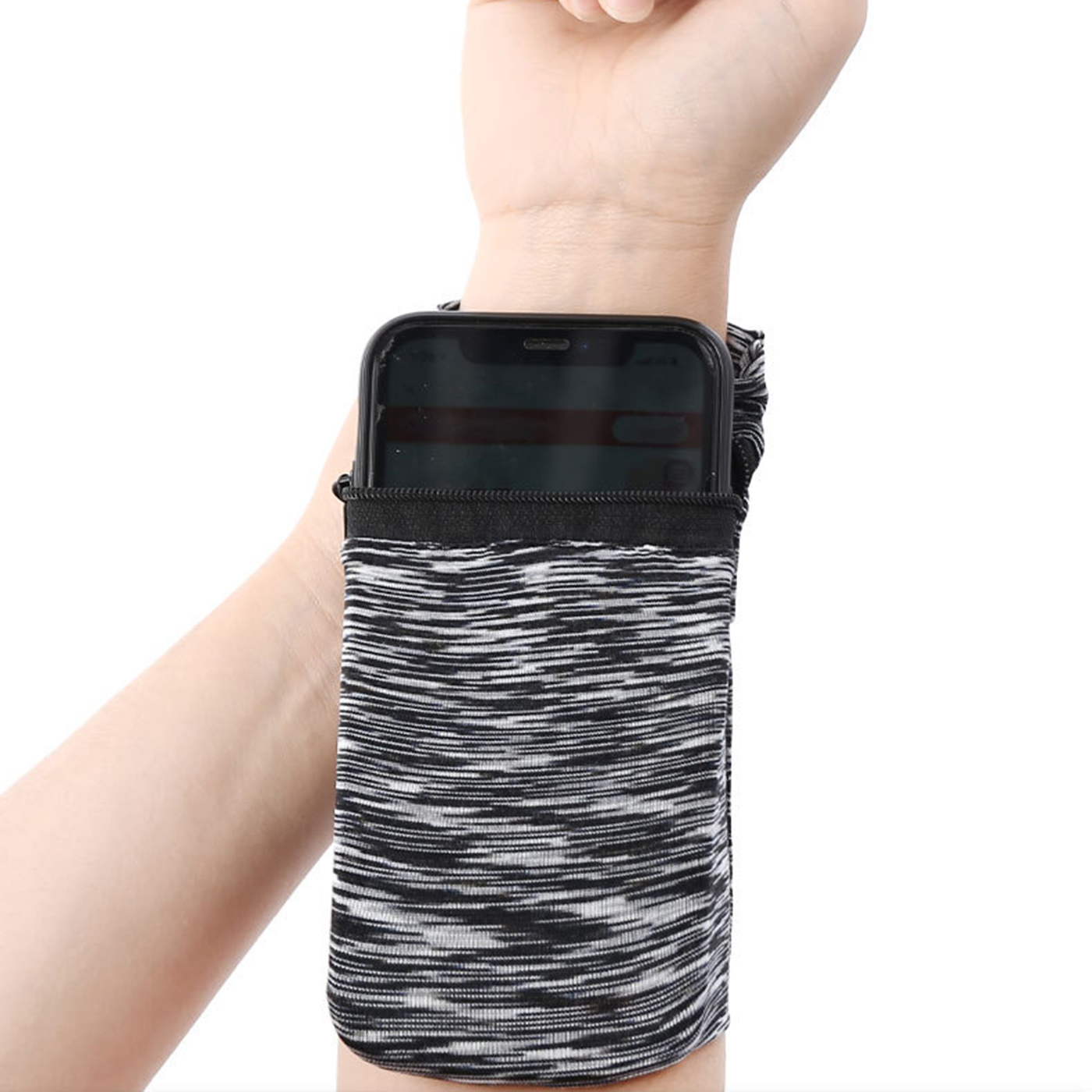 Sports Zipper Wrist Pouch2