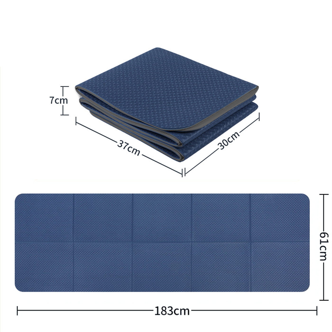 Foldable Non Slip Yoga Mat3