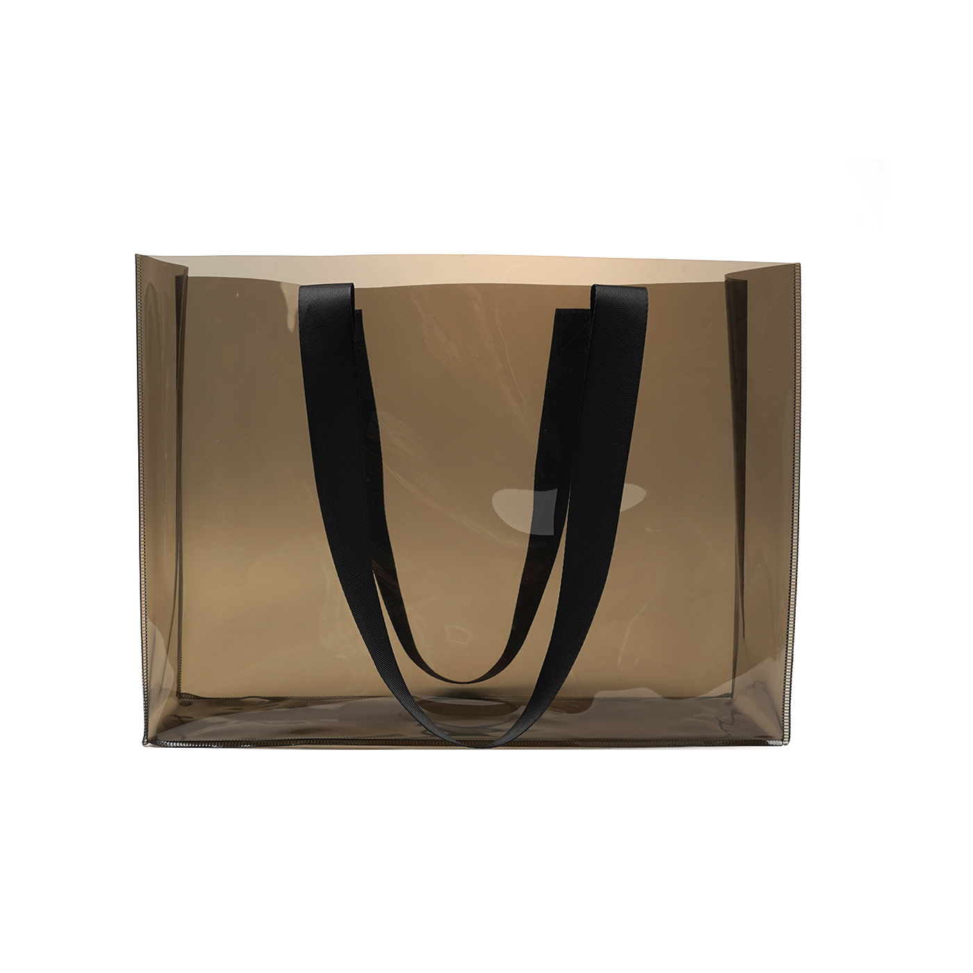 Transparent Big Jelly Shopping Tote1