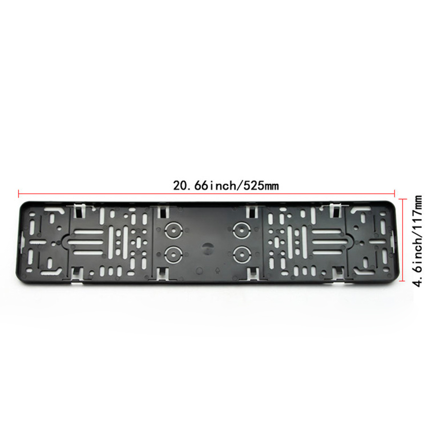 Promotional European Plastic License Plate Frame3