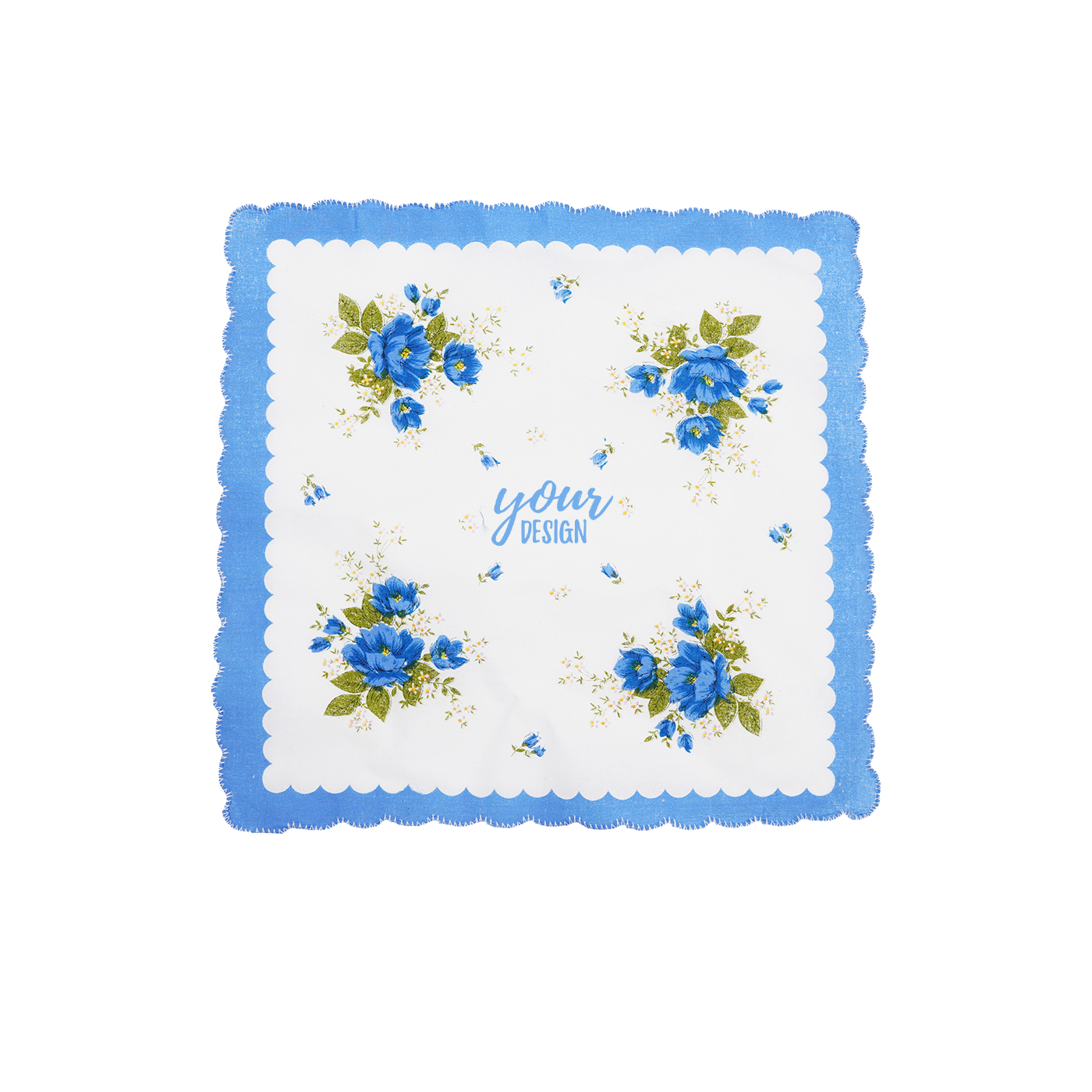 Promotional Vintage Floral Cotton Handkerchief2