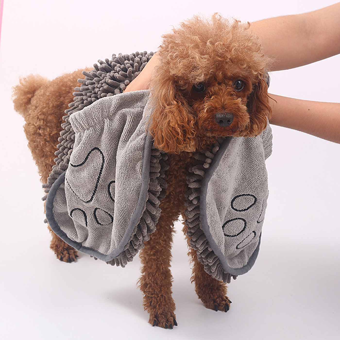 Pet Towel With Hand Pockets3