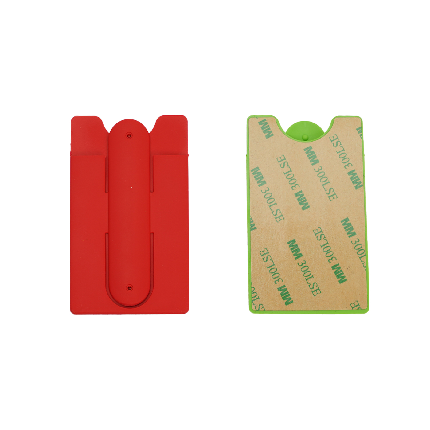 2 In 1 Silicone Phone Card Holder2