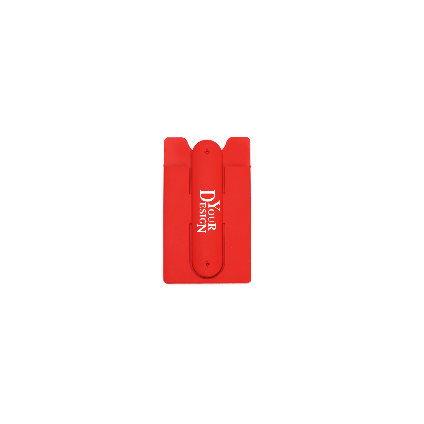 2 In 1 Silicone Phone Card Holder1
