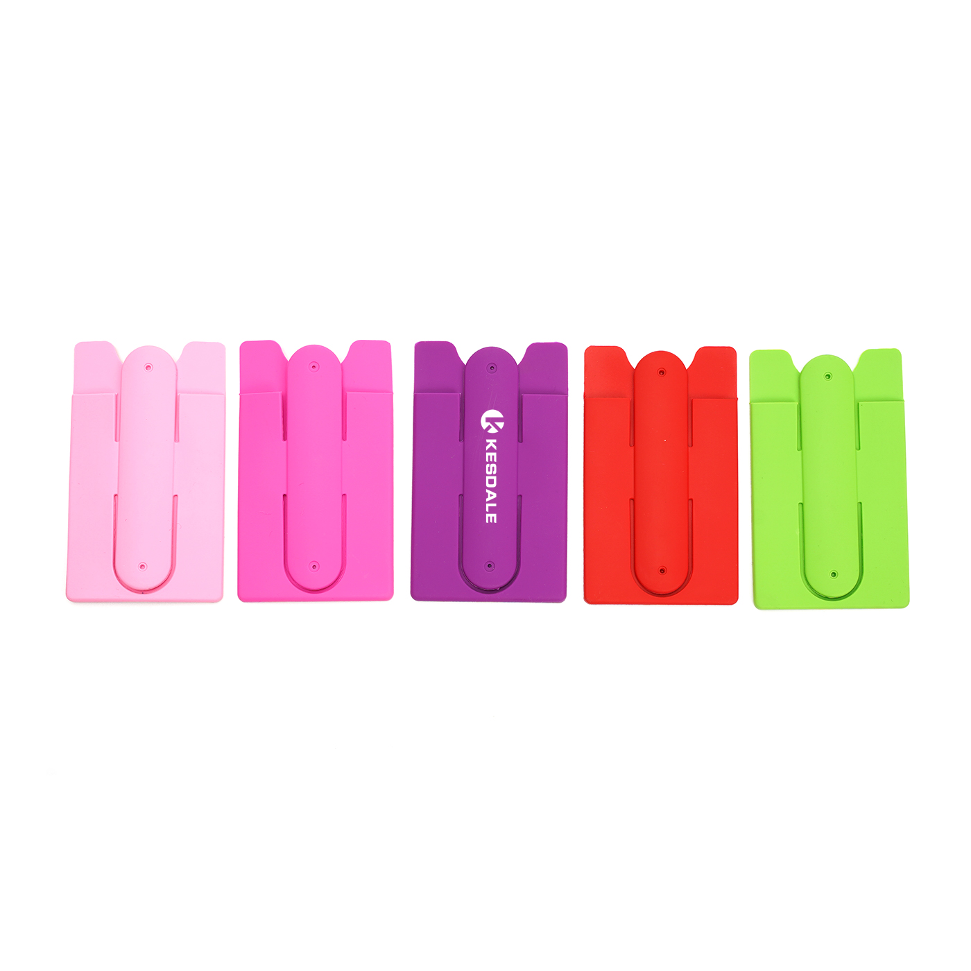 2 In 1 Silicone Phone Card Holder