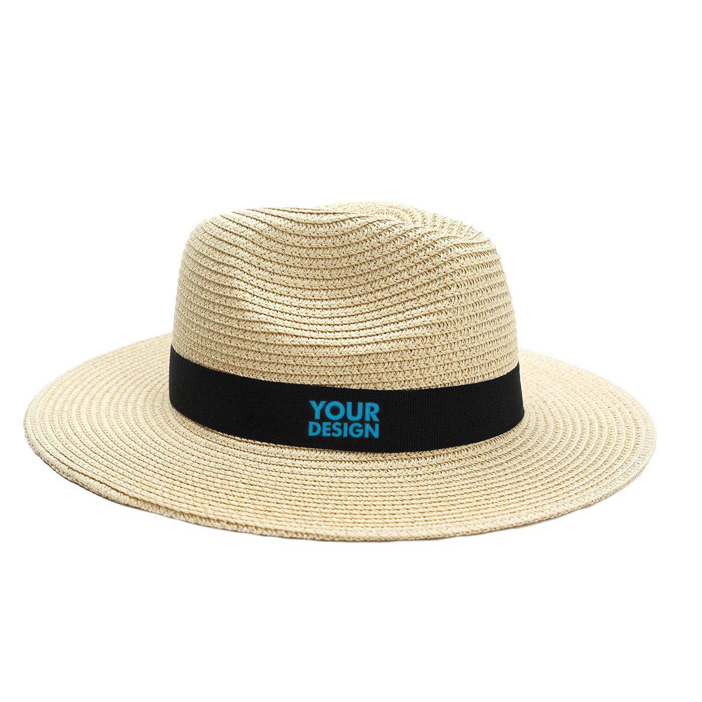 Medium Custom Wide Brim Panama Straw Hat2