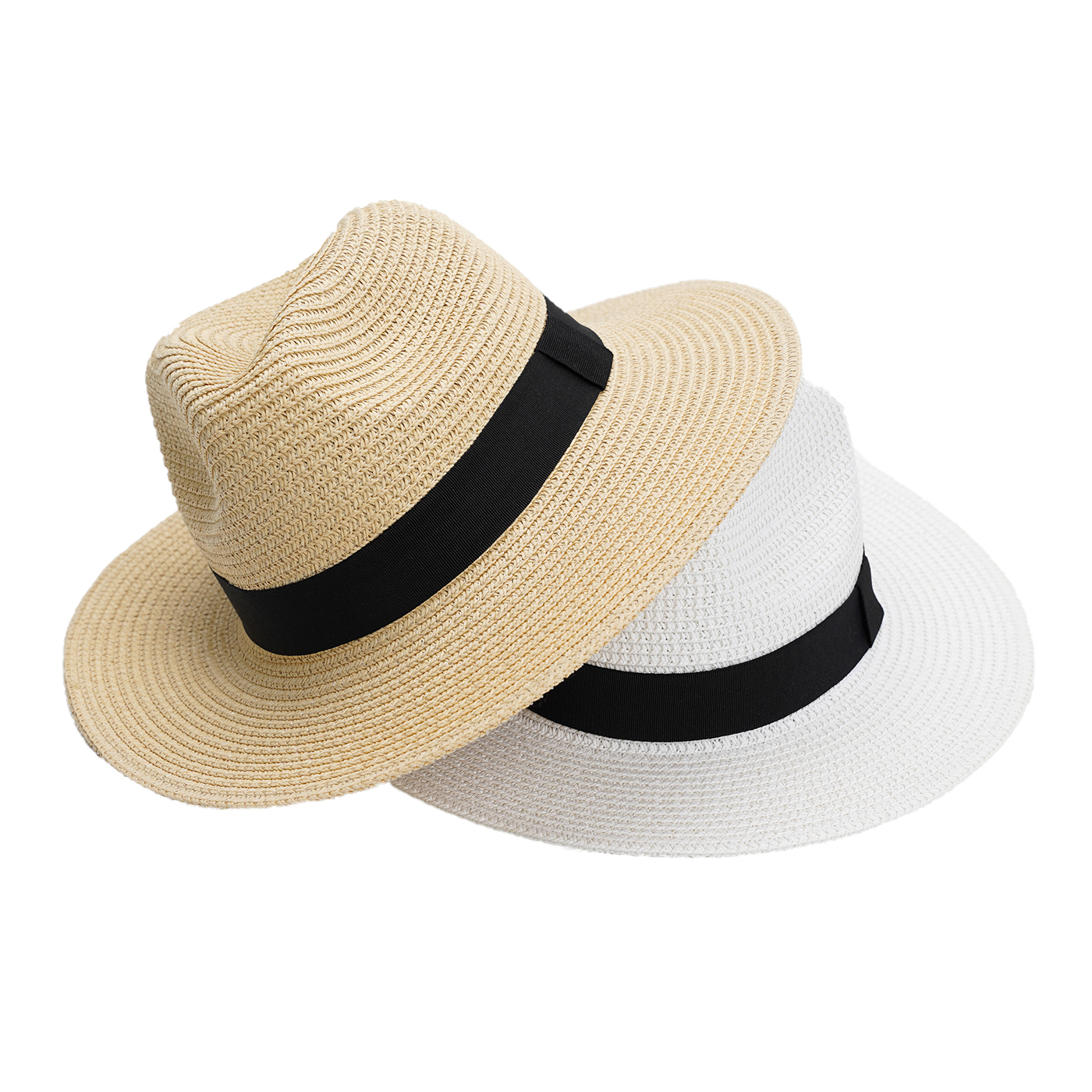 Medium Custom Wide Brim Panama Straw Hat